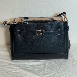NWT Michael Kors Reed Extra-Small Pebbled Leather Satchel With Box